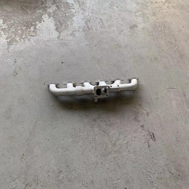 Isuzu 6HK1T Exhaust pipe / 6HK1T vista de referência 2